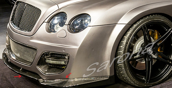 Custom Bentley GT  Coupe Front Lip/Splitter (2004 - 2011) - Call for price (Part #BT-040-FA)